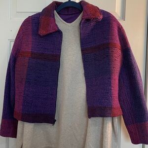 VINTAGE WOOL CROPPED JACKET